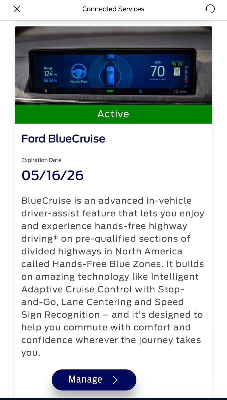 Ford Mustang Mach-E I Got Another FREE 12 Months of Bluecruise!! IMG_3310