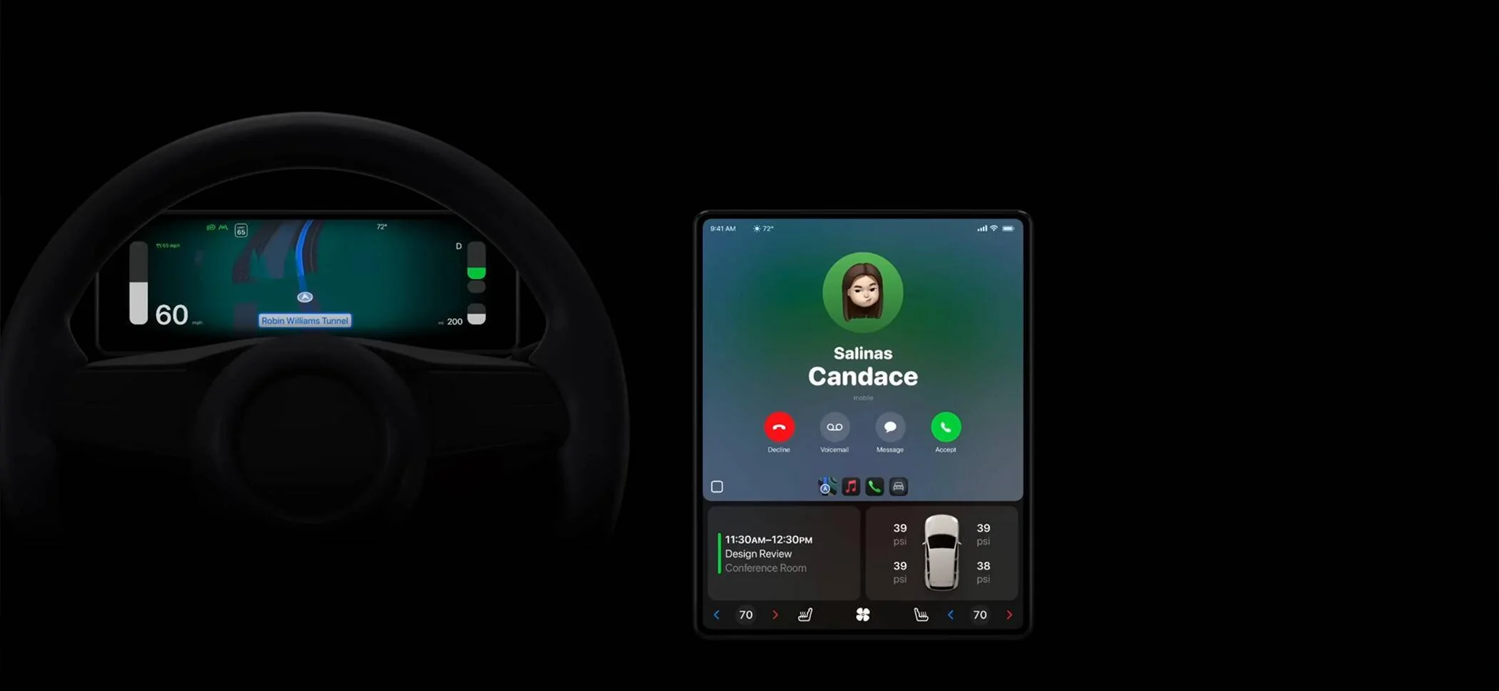 Ford Mustang Mach-E New CarPlay preview at WWDC 2024 IMG_5449