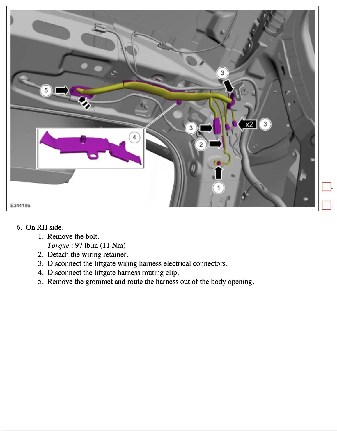 Ford Mustang Mach-E Liftgate Removal Screenshot 2024-06-20 at 7.00.31 PM