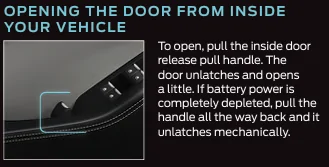Ford Mustang Mach-E Do we have an emergency door release if 12V battery dies? 1719059197492-yn