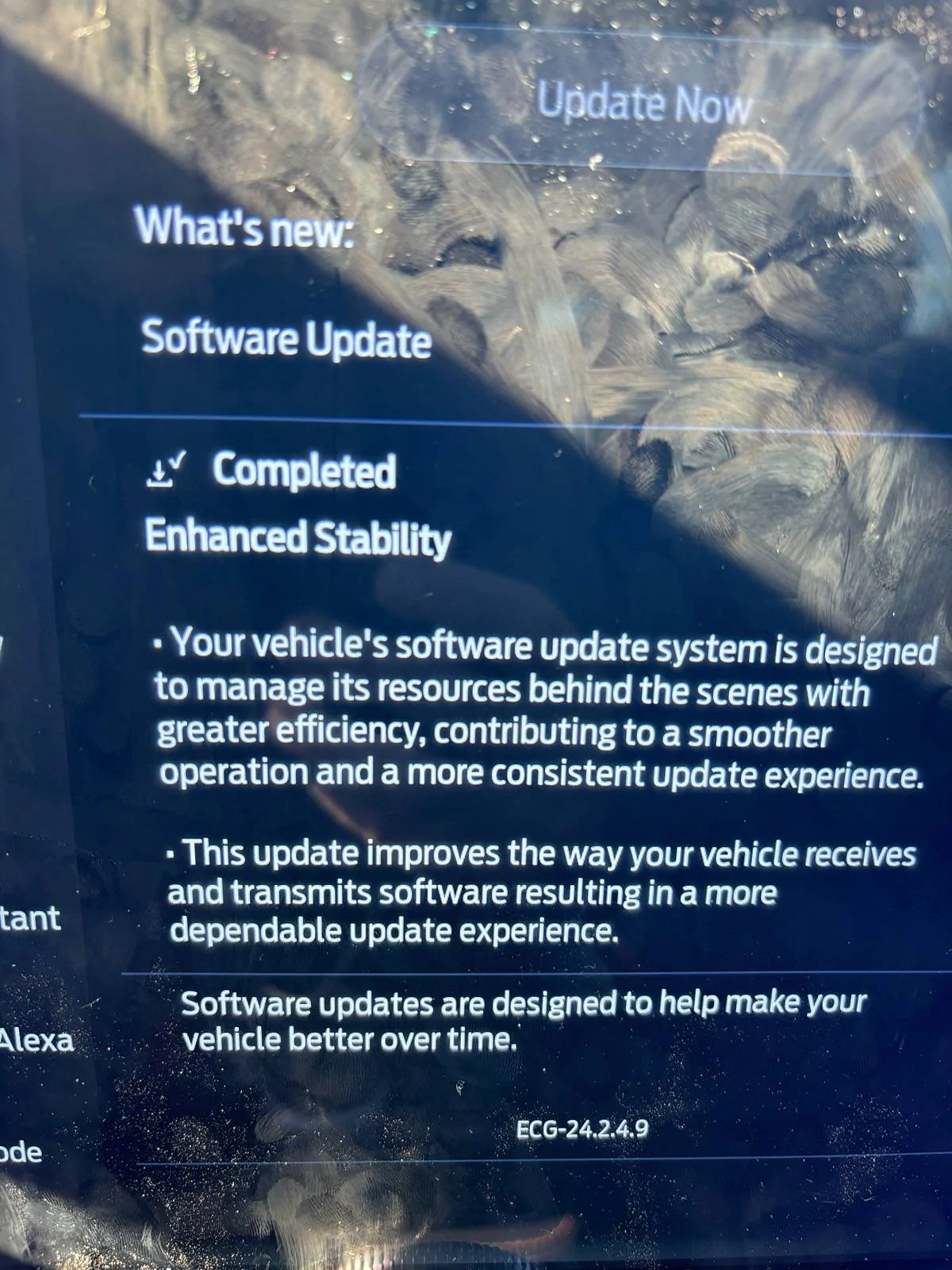 Ford Mustang Mach-E OTA ECG-24.2.4.9.1 Update IMG_5074