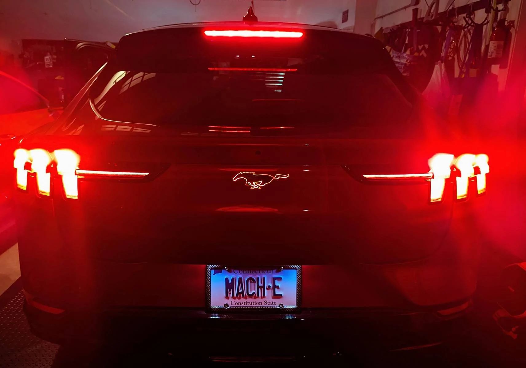 Ford Mustang Mach-E Still no lighted pony replacement? PXL_20230807_032123340~2