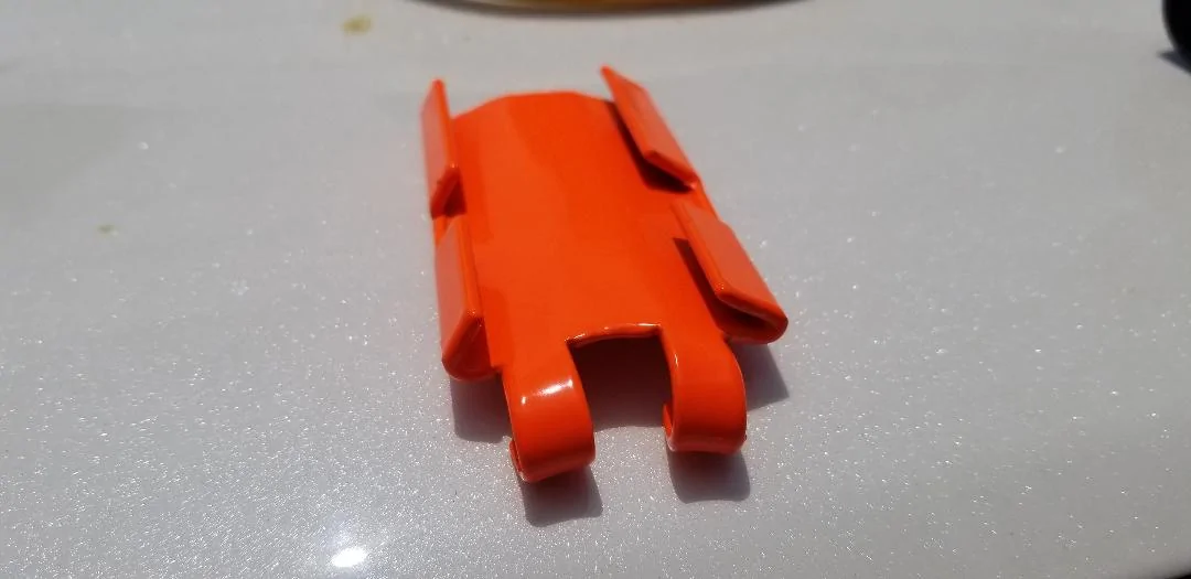Ford Mustang Mach-E TESLA Adapter + DIY locking plate to keep it secure while plugged in. Tesla adapter - lock plate front