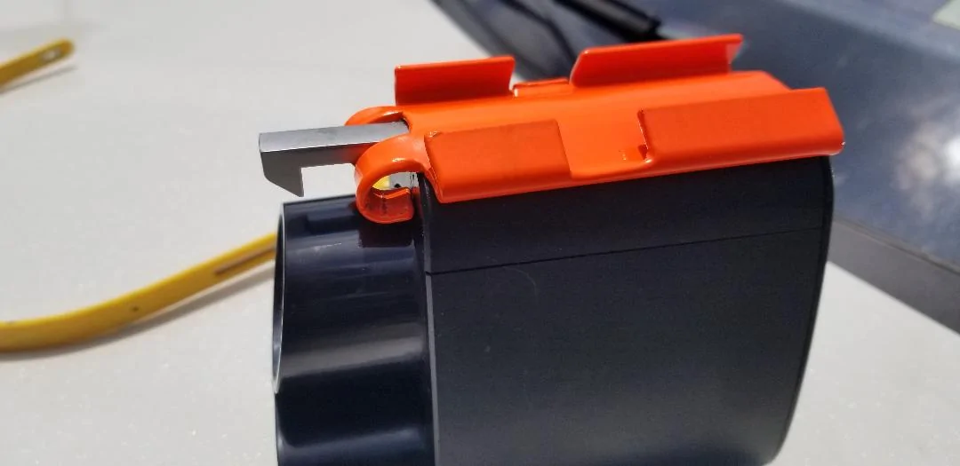 Ford Mustang Mach-E TESLA Adapter + DIY locking plate to keep it secure while plugged in. Tesla adapter and lock plate - together