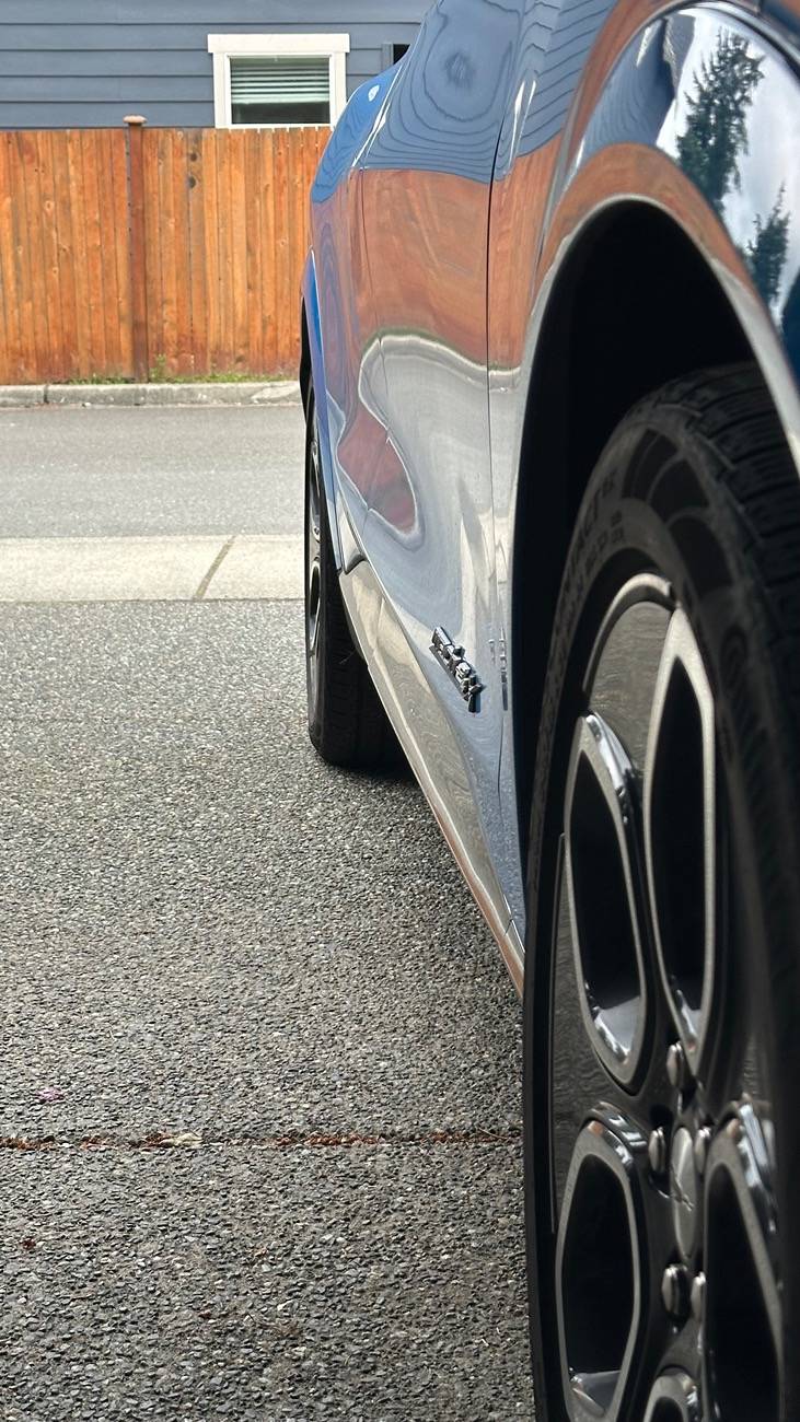 Ford Mustang Mach-E My staggered wheel/tire setups - info, specs, opinions. IMG_3333