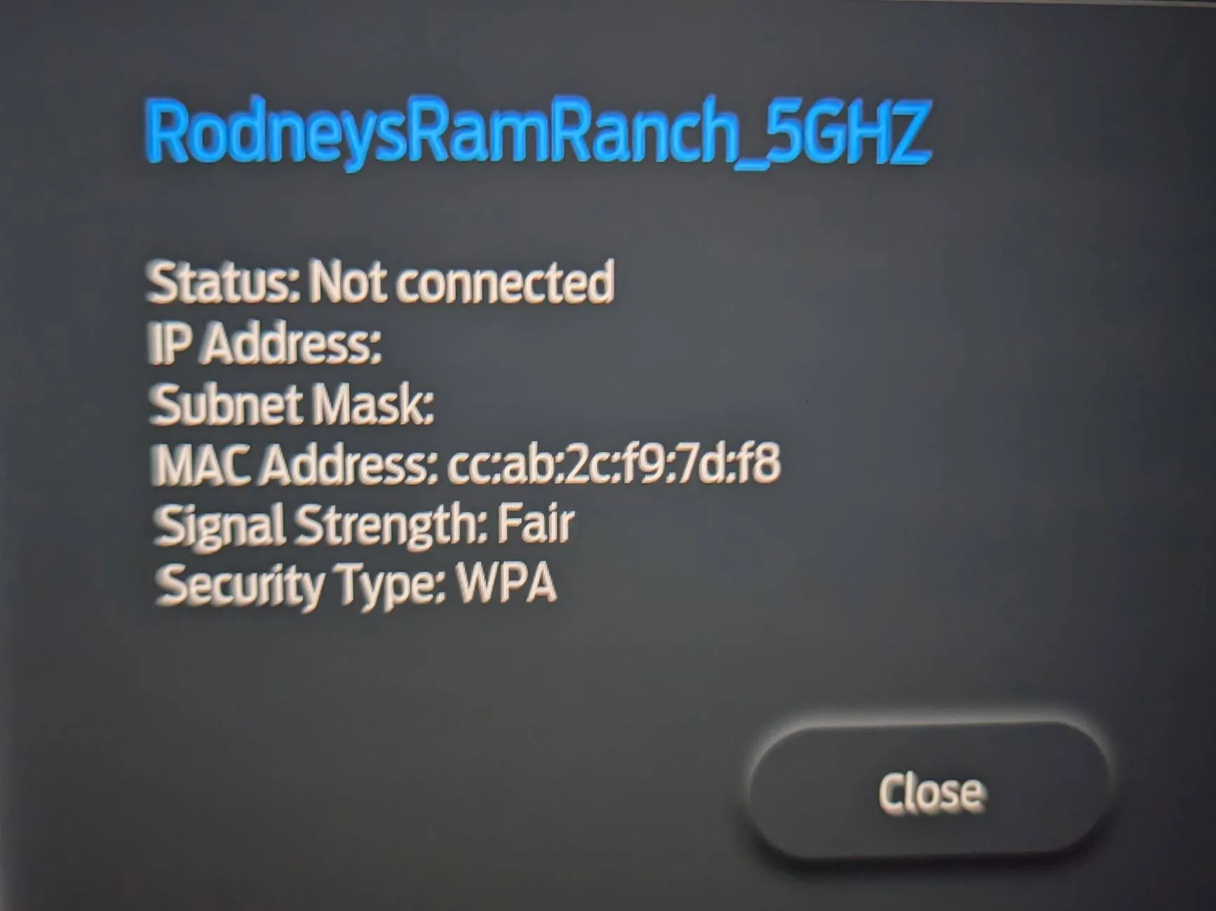 Ford Mustang Mach-E 5 Ghz Wifi Capable? PXL_20240702_192930345