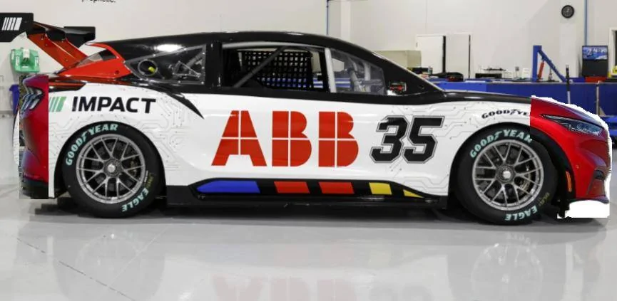 Ford Mustang Mach-E NASCAR EV Prototype NASCAR Mach-E