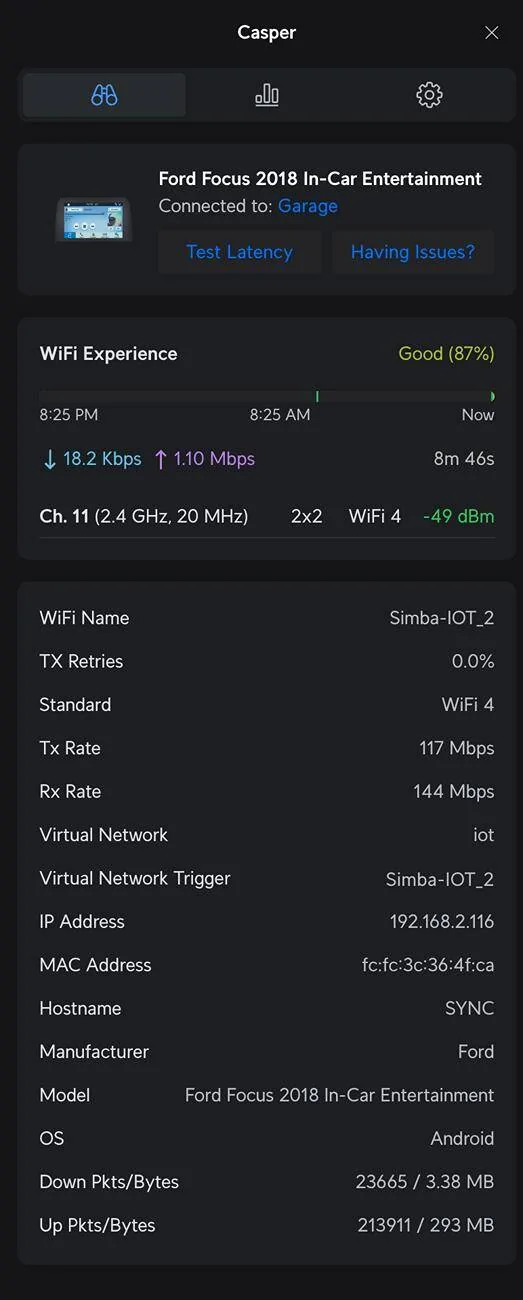 Ford Mustang Mach-E 5 Ghz Wifi Capable? Screenshot 2024-07-11 at 8.32.32 PM
