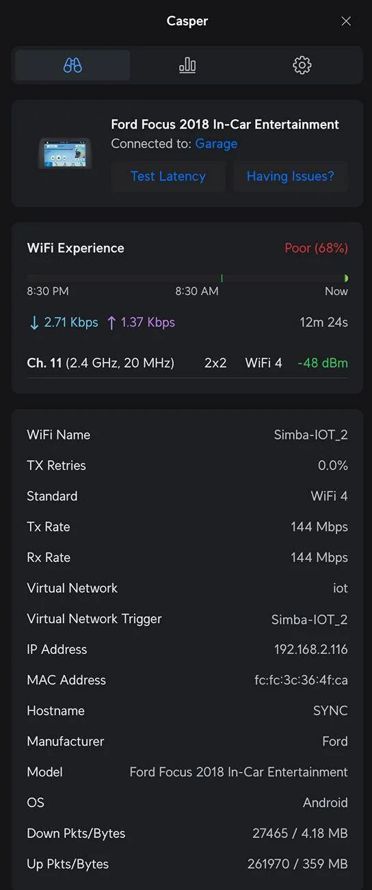 Ford Mustang Mach-E 5 Ghz Wifi Capable? Screenshot 2024-07-11 at 8.36.10 PM