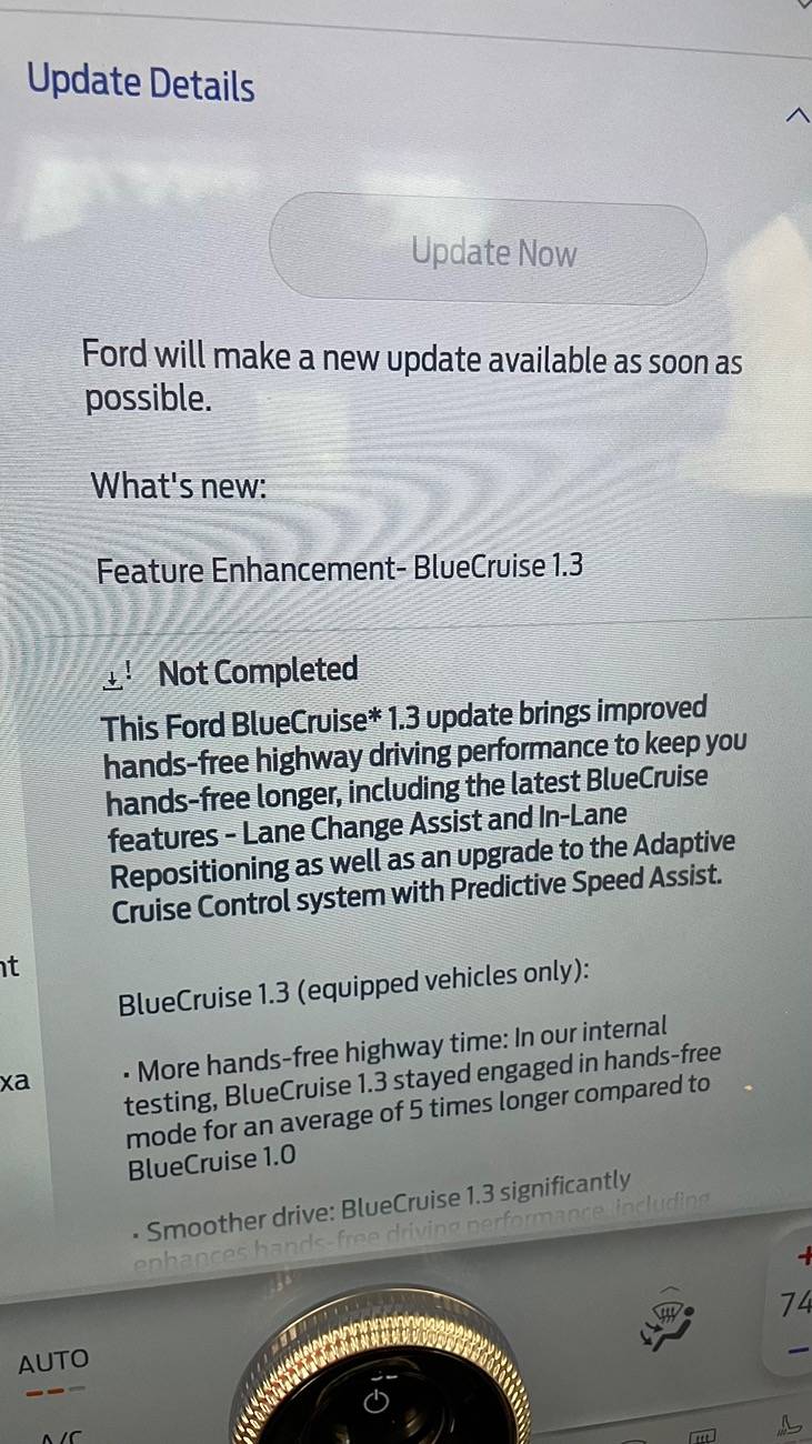 Ford Mustang Mach-E BlueCruise 1.3 IS HERE!! IMG_0593