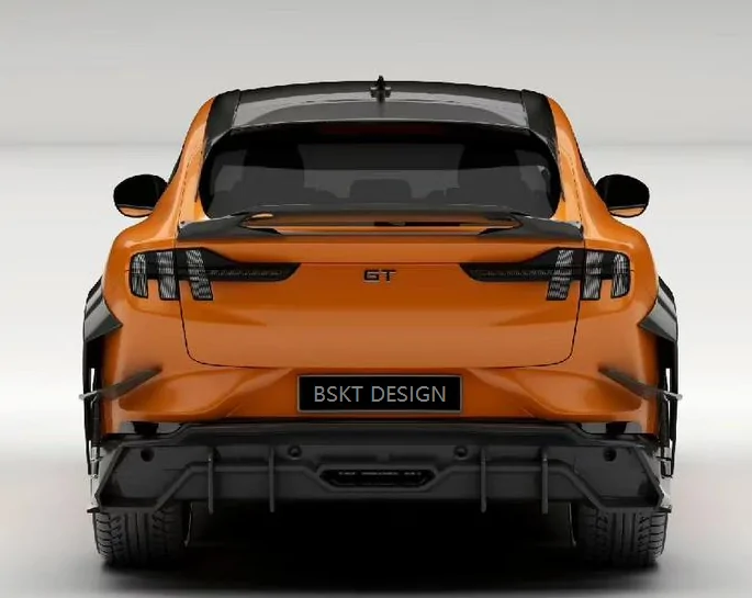 Amazing the 1st wide body kit to Mach-E | MachEforum - Ford Mustang ...