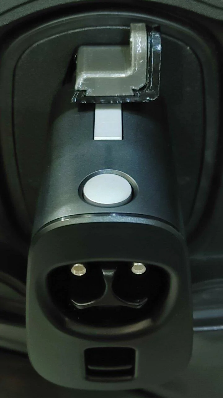 Ford Mustang Mach-E 3D printed lock for Ford NACS adapter 1720971293295-a0