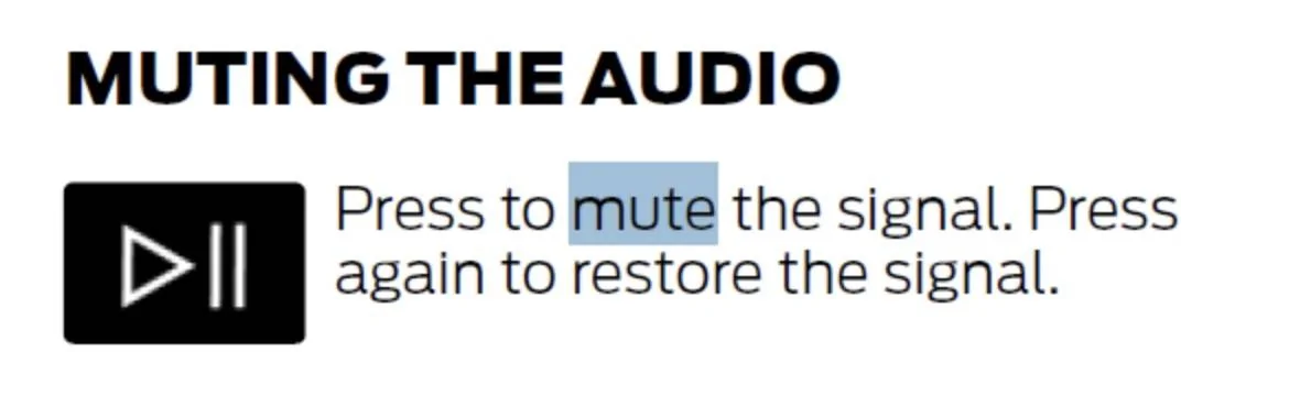 Ford Mustang Mach-E Mute button? Screenshot 2024-07-14 at 11.44.26 AM