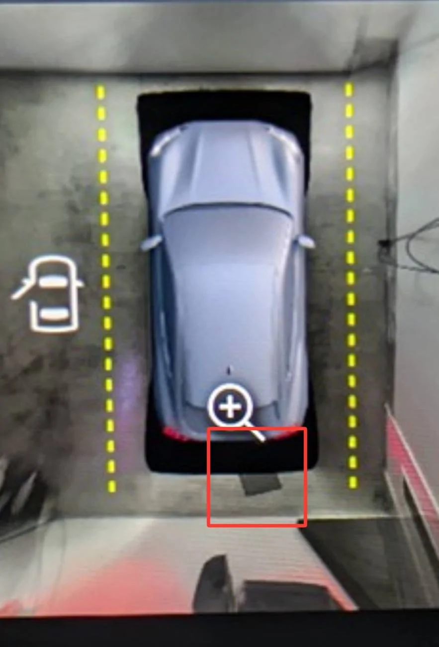Ford Mustang Mach-E Backup Camera Image IMG_3432