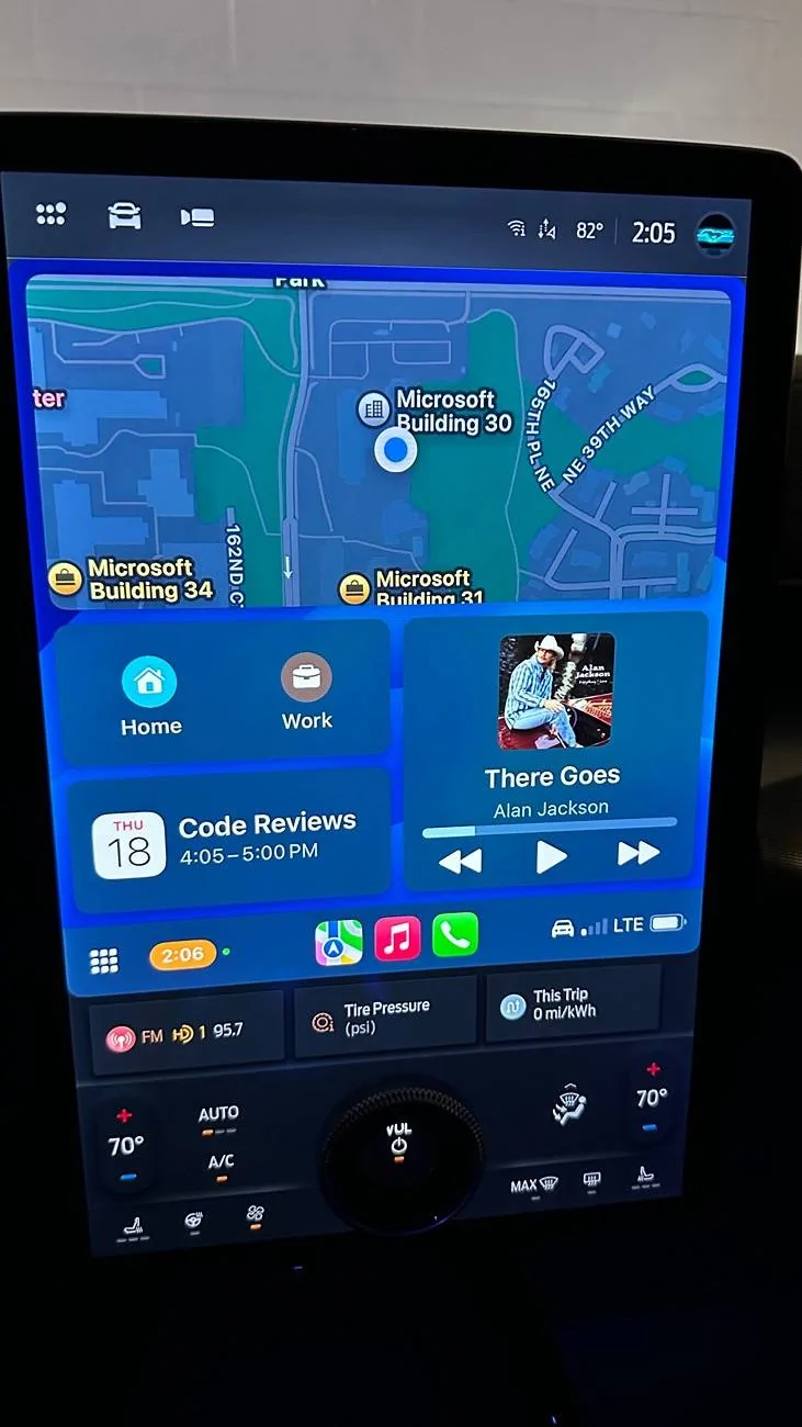 Ford Mustang Mach-E CarPlay question IMG_3444