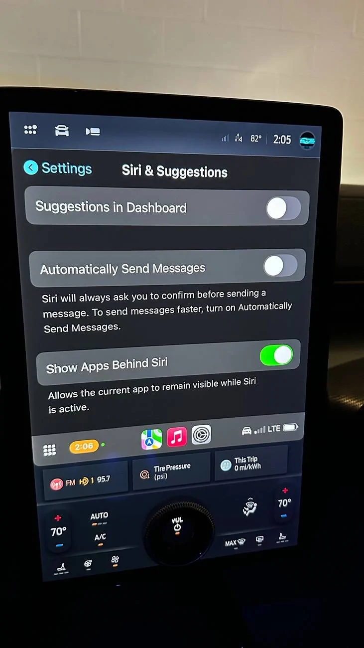 Ford Mustang Mach-E CarPlay question IMG_3446