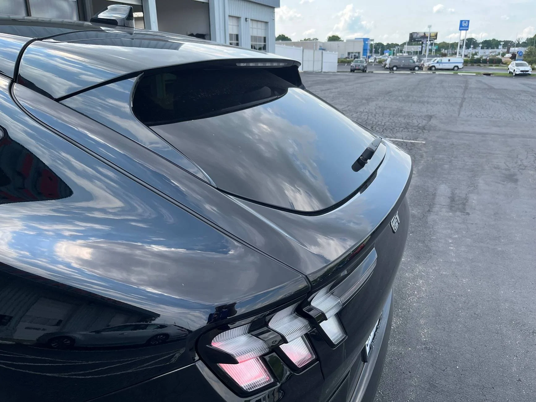 Ford Mustang Mach-E Ford OEM Spoiler IMG_7304