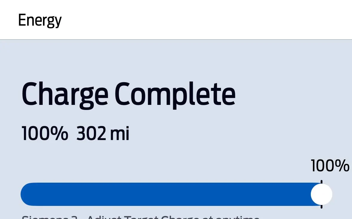 Ford Mustang Mach-E 280+ miles range on base Select RWD 2023 LFP IMG_4139