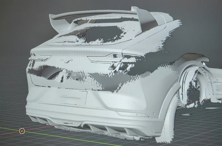 Ford Mustang Mach-E MACH-E GTPE Must Have: Rear Wing by BSKT Design 1