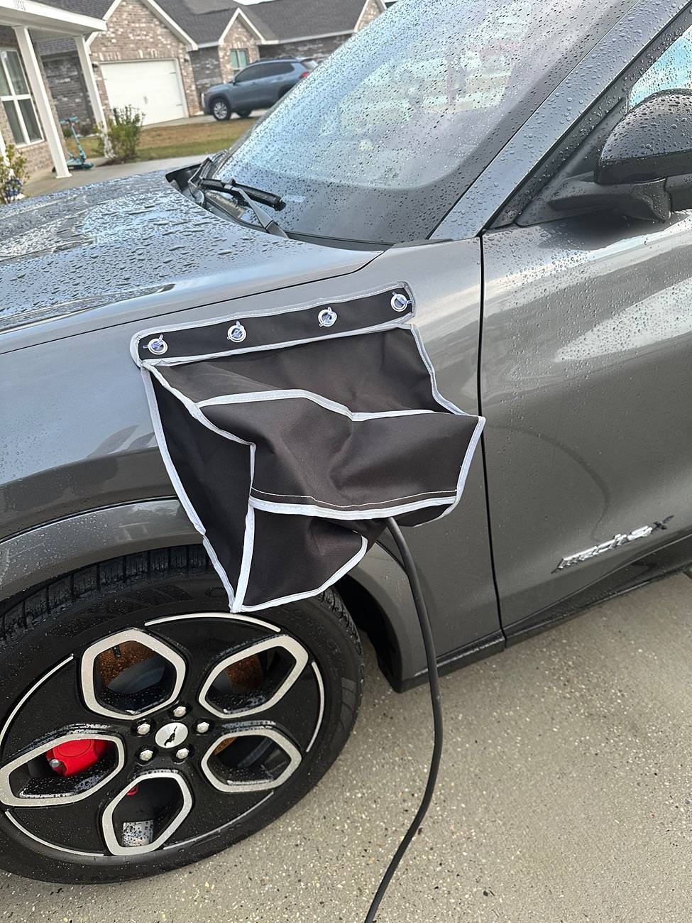 Ford Mustang Mach-E Unplug charger in rain? IMG_7400