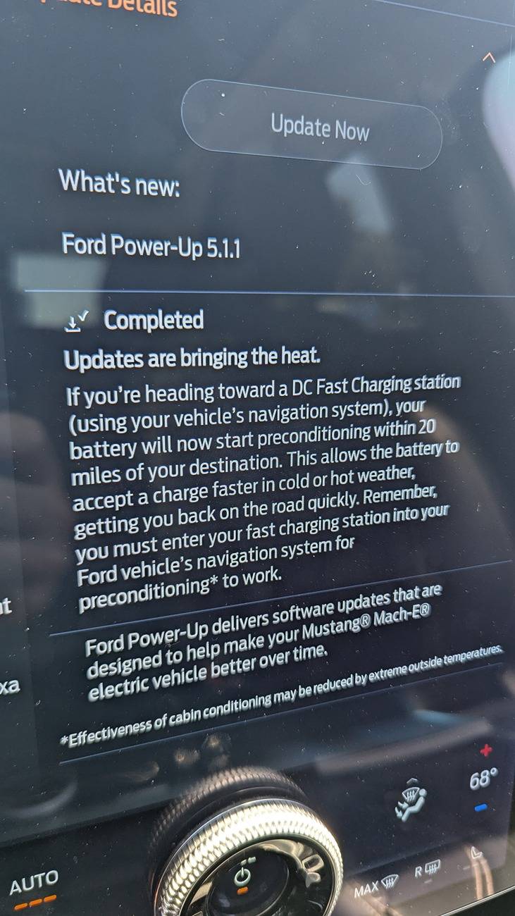 Ford Mustang Mach-E No updates since summer 23. Would anyone be able to help? PXL_20240731_192653777