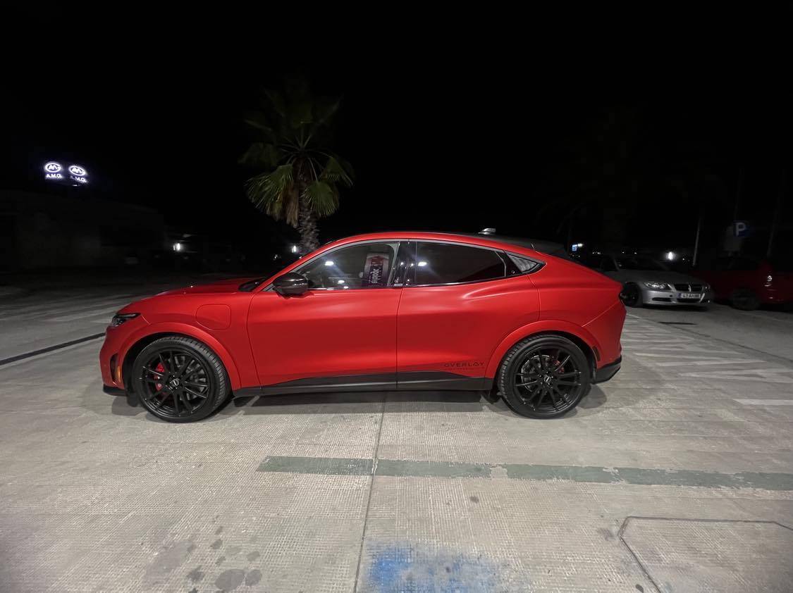 Ford Mustang Mach-E Anodized Matte GTPE wrap, by BSKT Design 449812040_1193015772029286_5331866490702350624_n