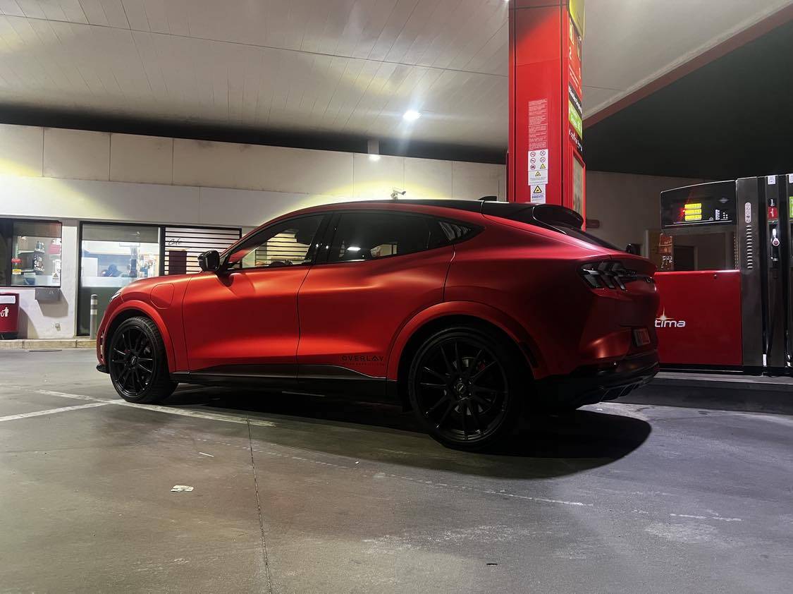 Ford Mustang Mach-E Anodized Matte GTPE wrap, by BSKT Design 452199955_540380938556966_7509111069381764044_n