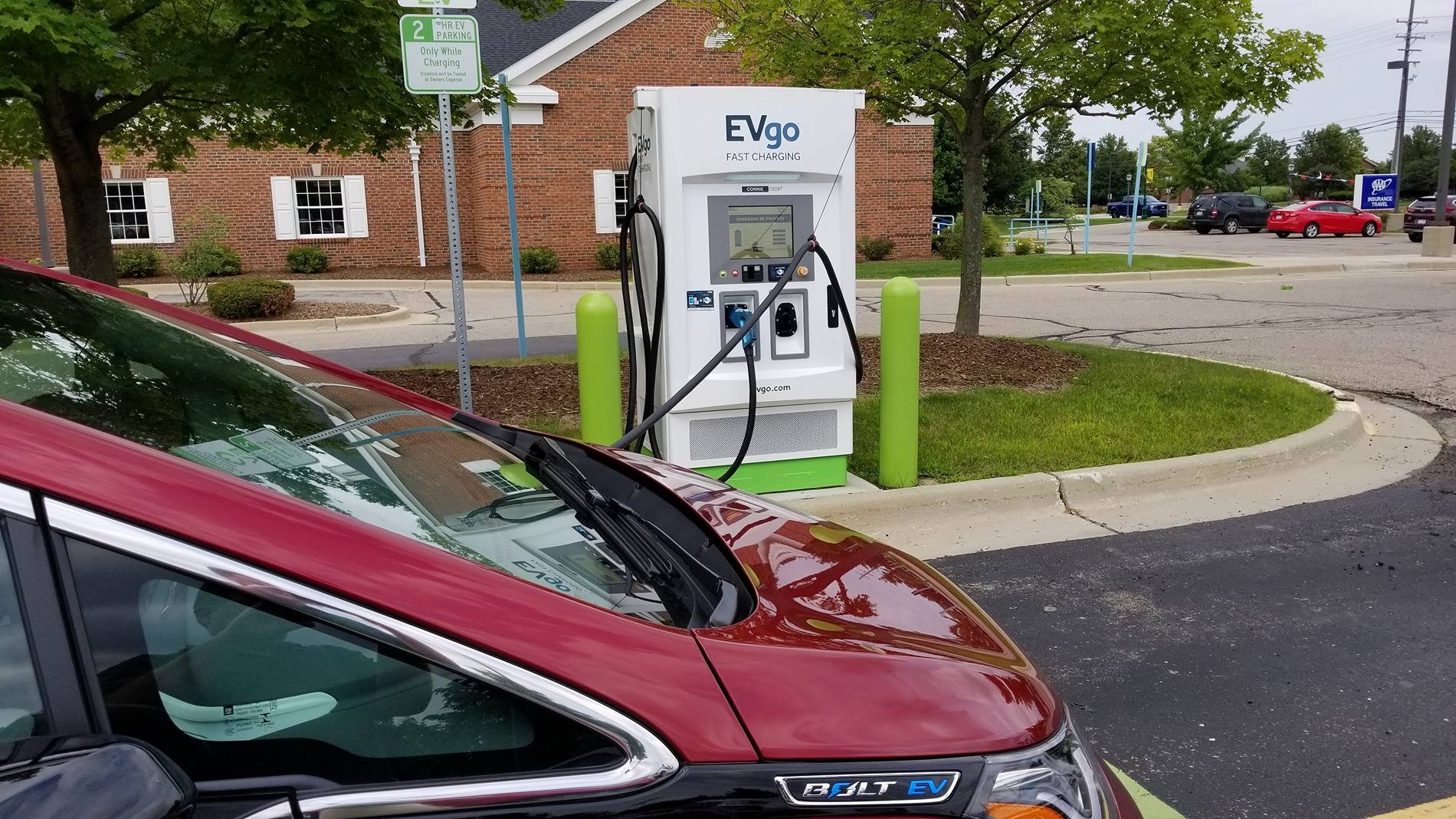 Ford Mustang Mach-E DCFC charging test with my Mach-E Rally 2018-08-09 15.32.27