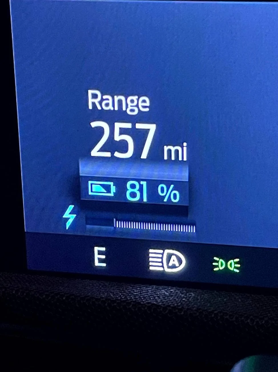 Ford Mustang Mach-E Power meter issue in non GT IMG_5427