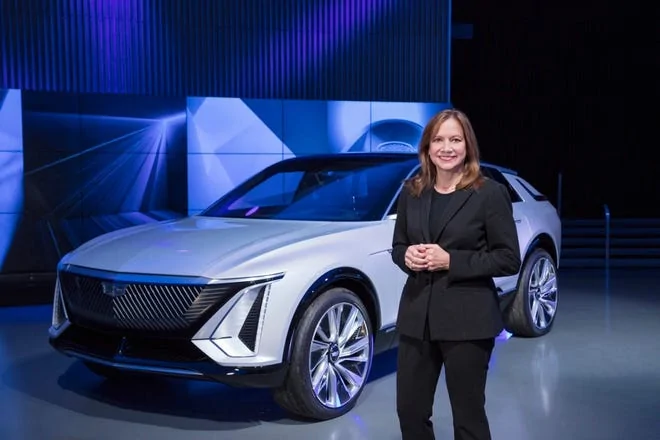 Ford Mustang Mach-E Could more Tax credits and incentives start soon? _Chairman_and_CEO_Mary_Barra_speaks_at_GM_Tech_Day