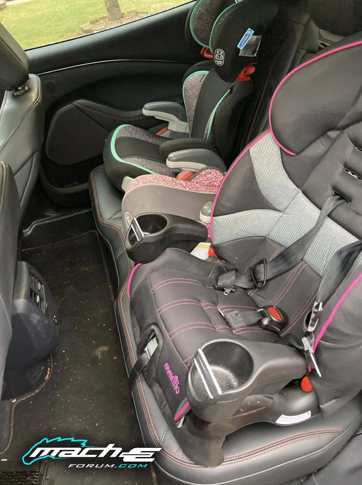 Ford Mustang Mach-E Update on Mach-E launch progress from engineering friends in Mexico Mach-E baby child car seats 2