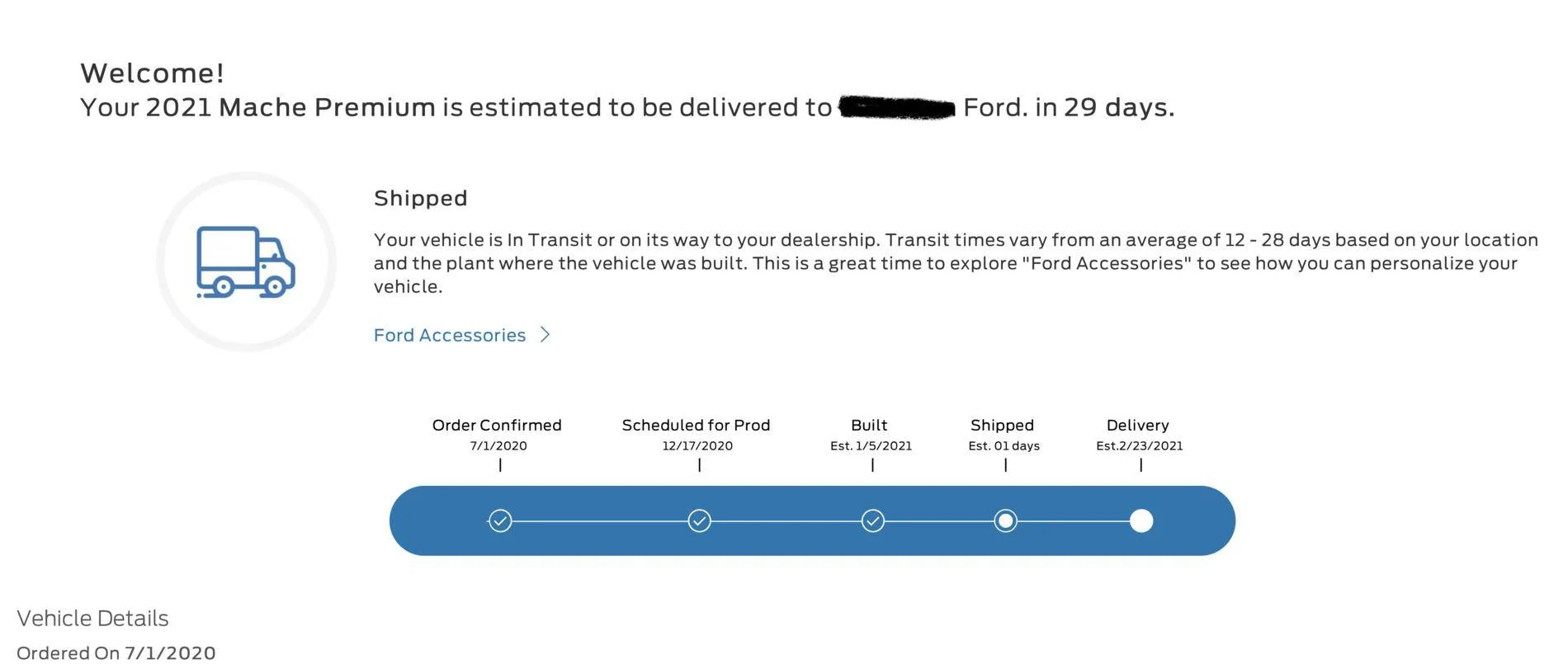 Ford Mustang Mach-E Shipped Mach-Es Arrive at Kansas City Terminal With Deliveries Imminent Screen Shot 2021-01-25 at 2.22.55 PM