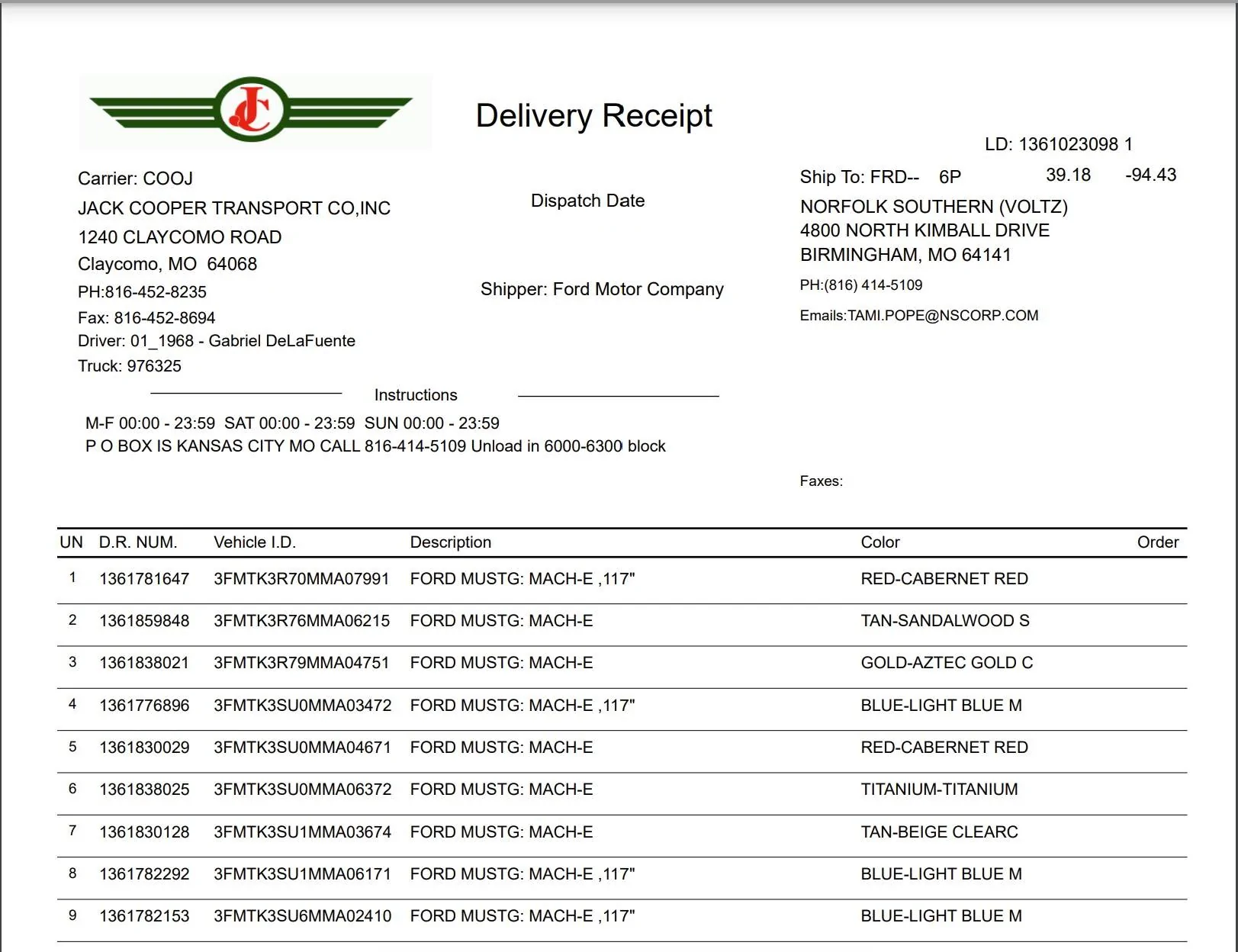Ford Mustang Mach-E Delayed delivery date now moved up (sooner) cooper