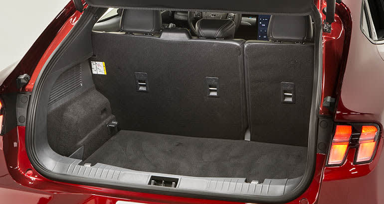 Ford Mustang Mach-E ARTICLES Compilation: Mach-E First Drive Reviews CR-Cars-Inline-2021-Ford-Mustang-Mach-E-cargo-1-21