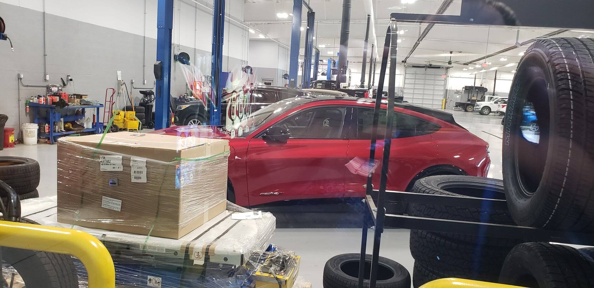 Ford Mustang Mach-E Update on Mach-E launch progress from engineering friends in Mexico 20210130_124112