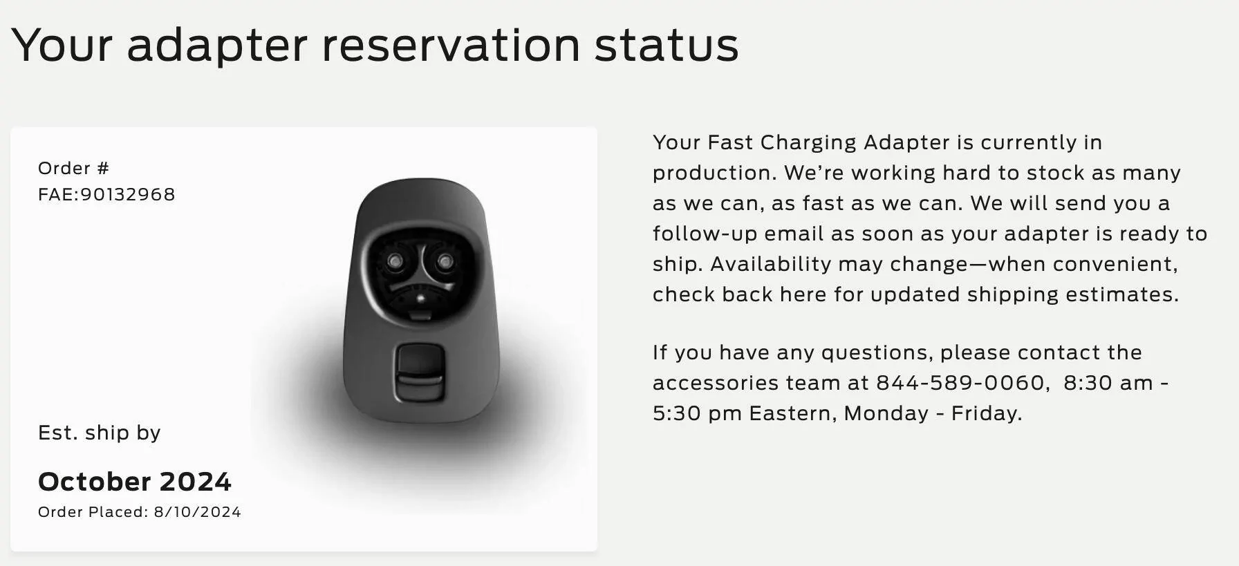 Ford Mustang Mach-E NACS Adapter update? 1723503269155-uq