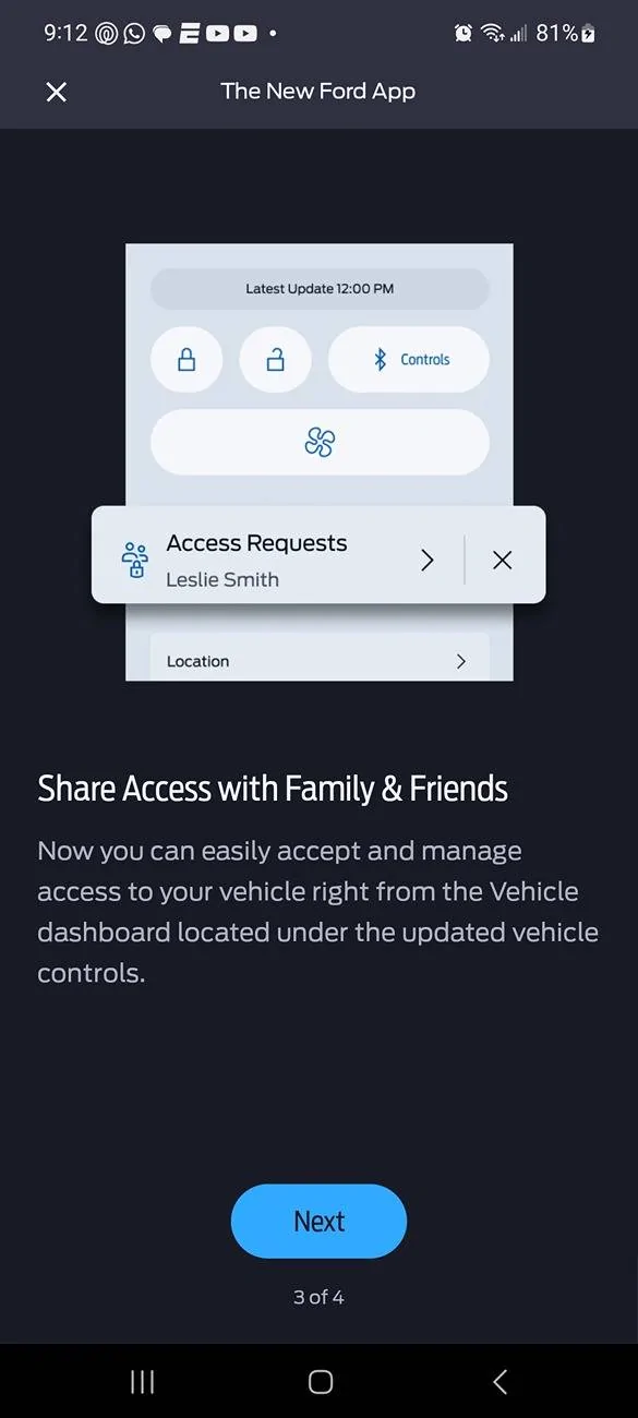 Ford Mustang Mach-E Fordpass 5.3.2 for Android is out. Screenshot_20240817_091232_FordPass