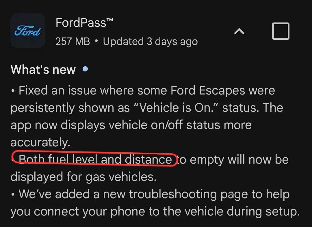 Ford Mustang Mach-E Fordpass 5.3.2 for Android is out. Screenshot_20240817_143949_Google Play Stor