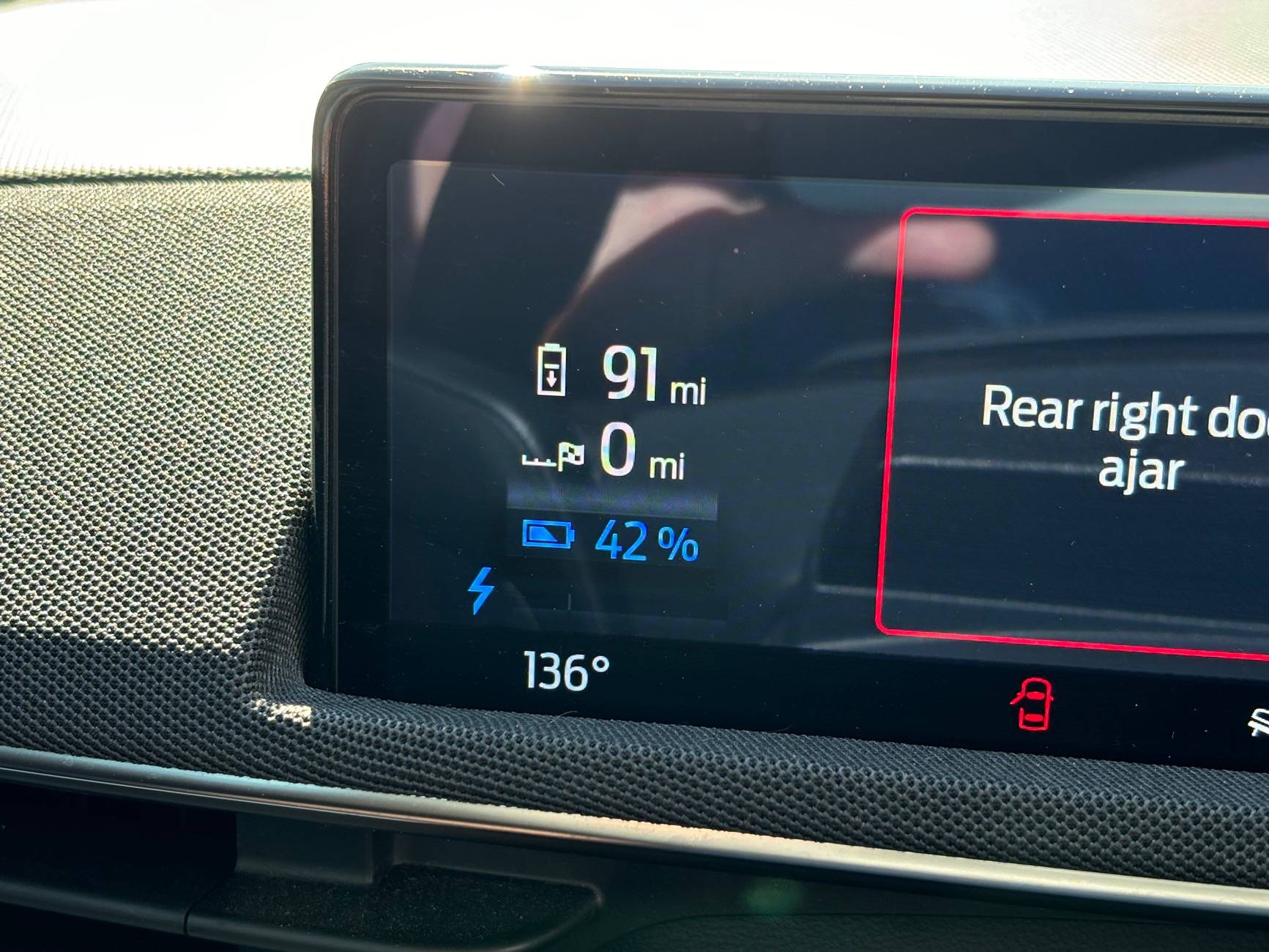 Ford Mustang Mach-E Temperature reading IMG_0931