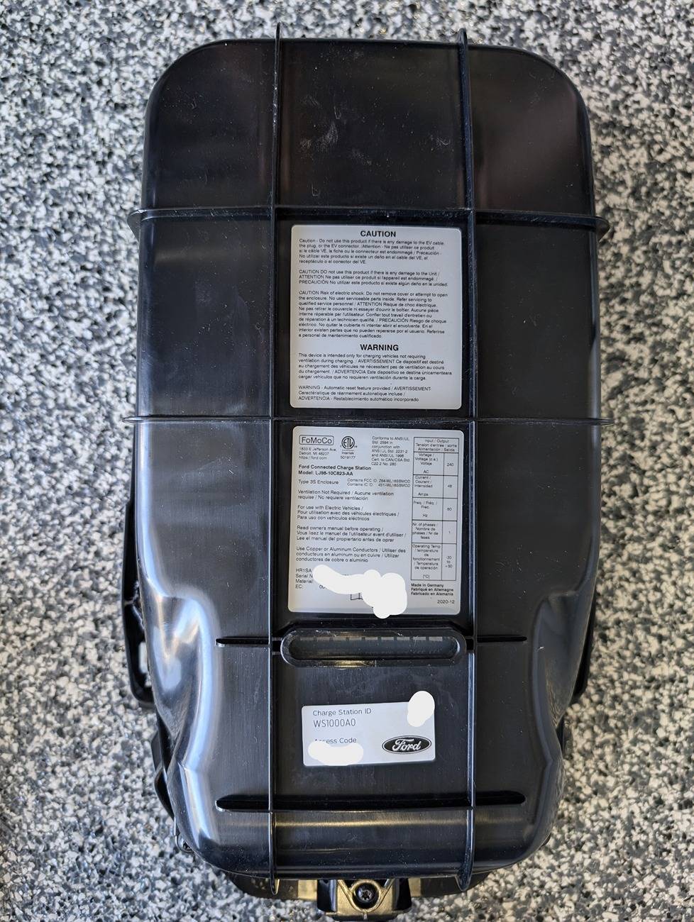 Ford Mustang Mach-E SOLD: Ford Connected Charging Station $200 PXL_20240818_201323278