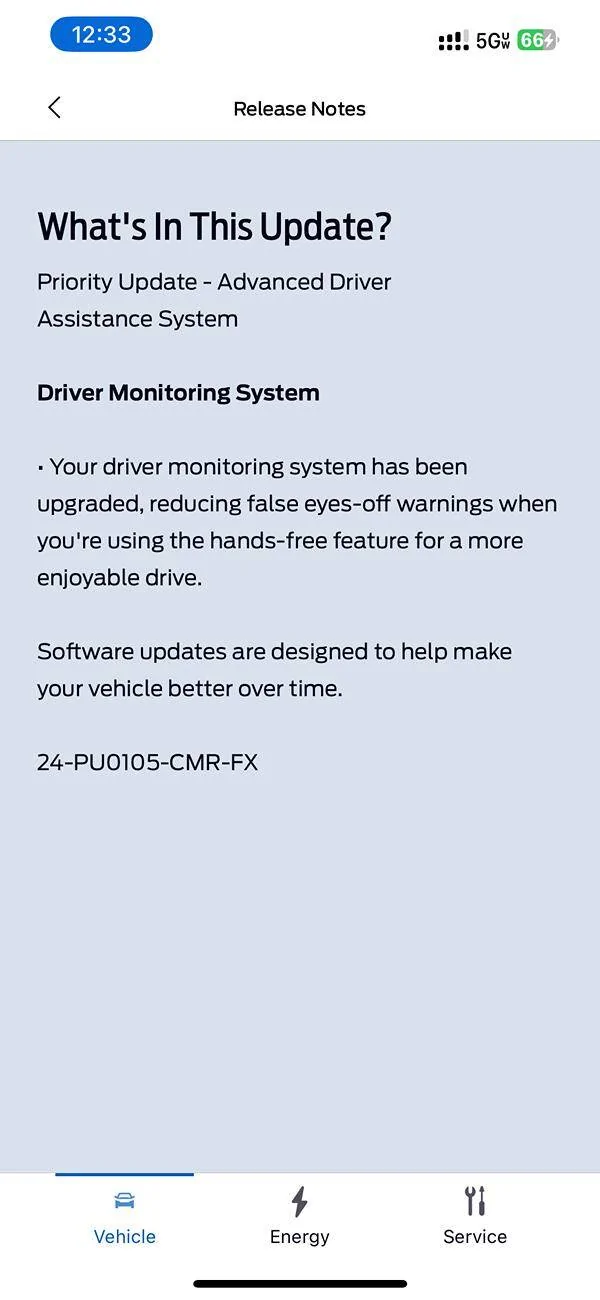 Ford Mustang Mach-E Car Won't Start After Last Night's Update IMG_6882