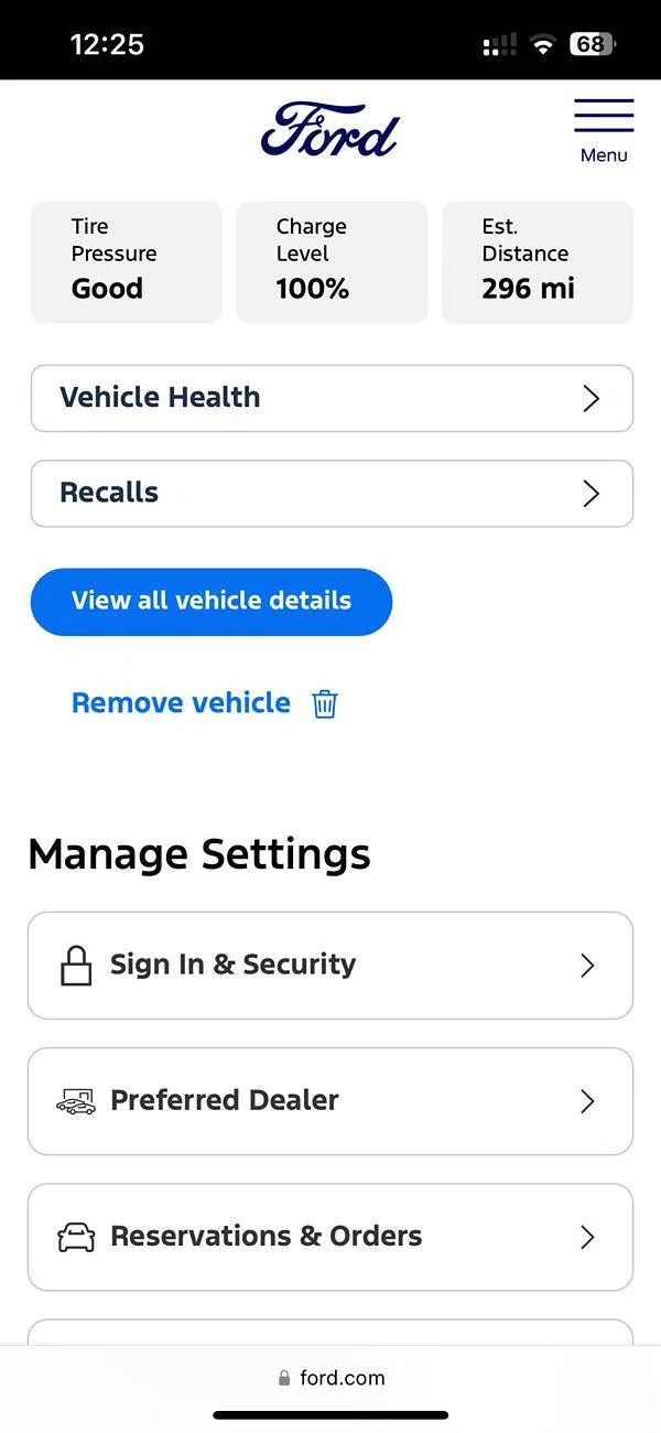 Ford Mustang Mach-E Car Won't Start After Last Night's Update IMG_6874