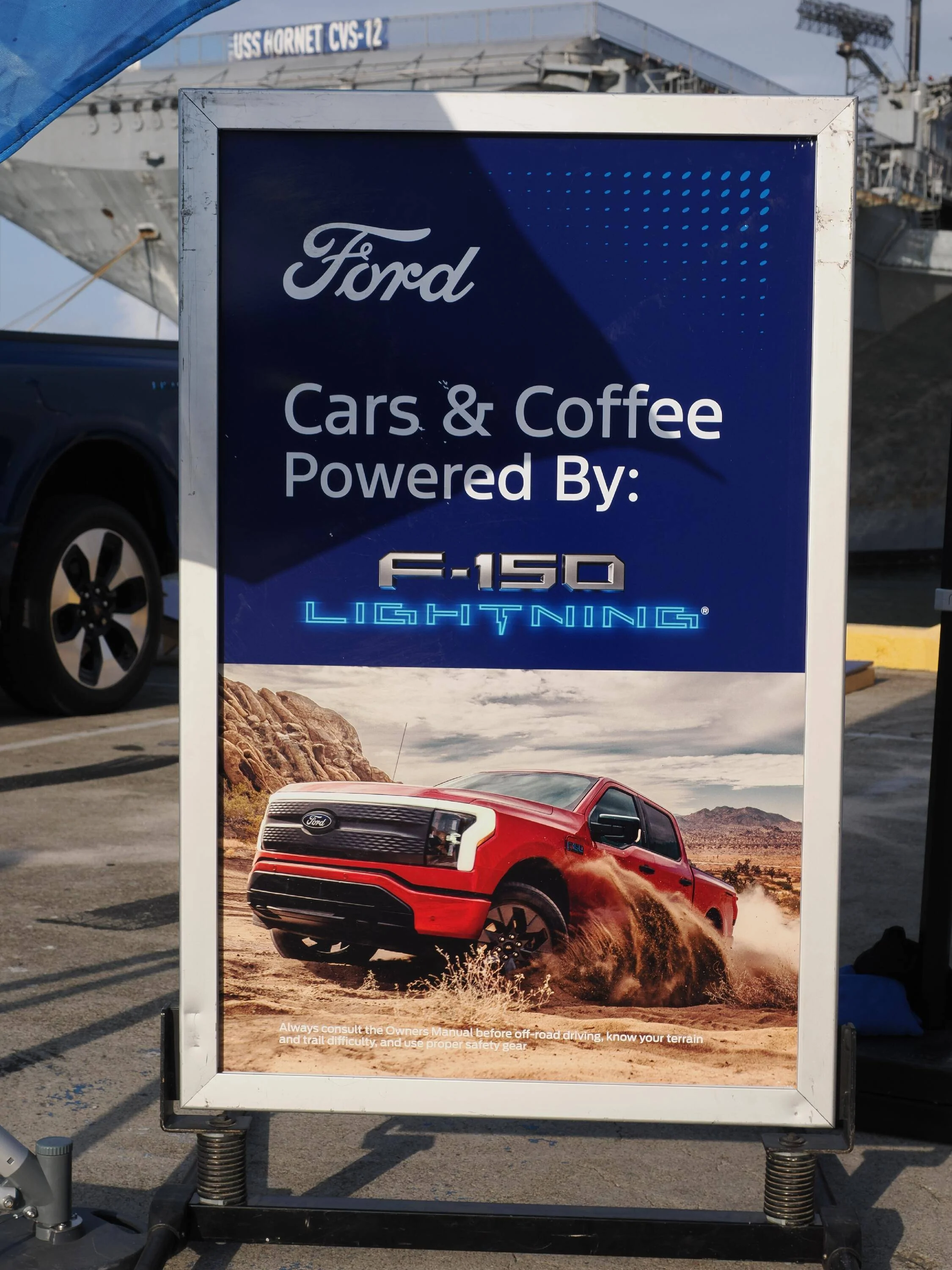 Ford Mustang Mach-E Ford Cars and Coffee @ USS Hornet in Alameda 20240824 134823606661