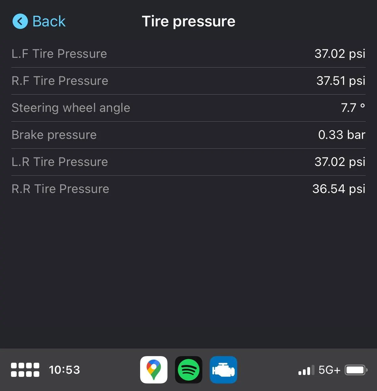 Ford Mustang Mach-E Apple CarPlay compatible OBD scanner app ? IMG_1100