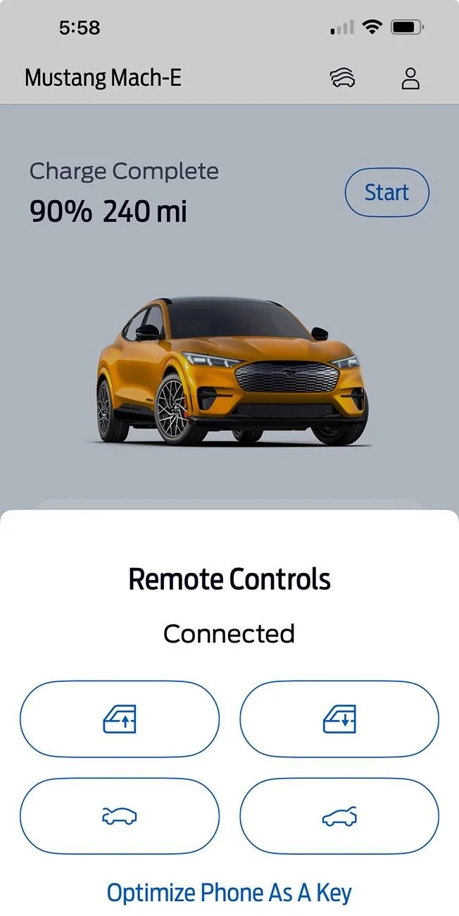 Ford Mustang Mach-E App Window Controls Gone IMG_5116
