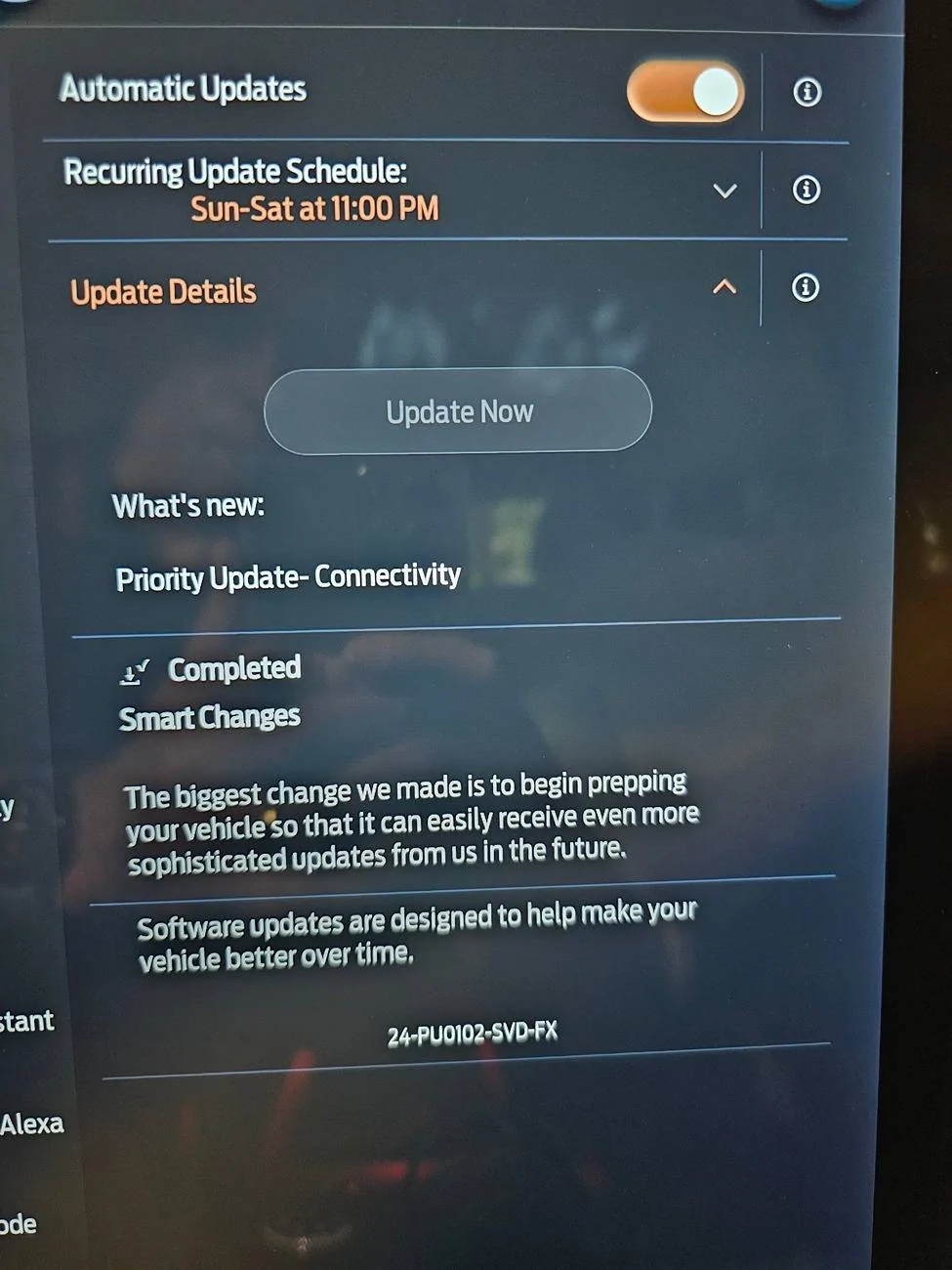 Ford Mustang Mach-E No updates since summer 23. Would anyone be able to help? 20240905_164639