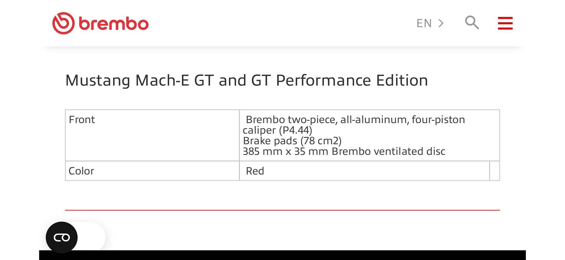 Ford Mustang Mach-E 2023 GT vs GTPE performance specs IMG_3724