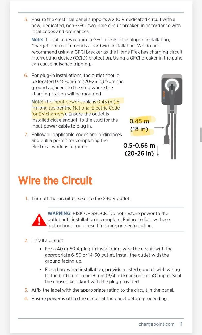 Ford Mustang Mach-E ChargePoint Home Flex Plug-In 1000018093