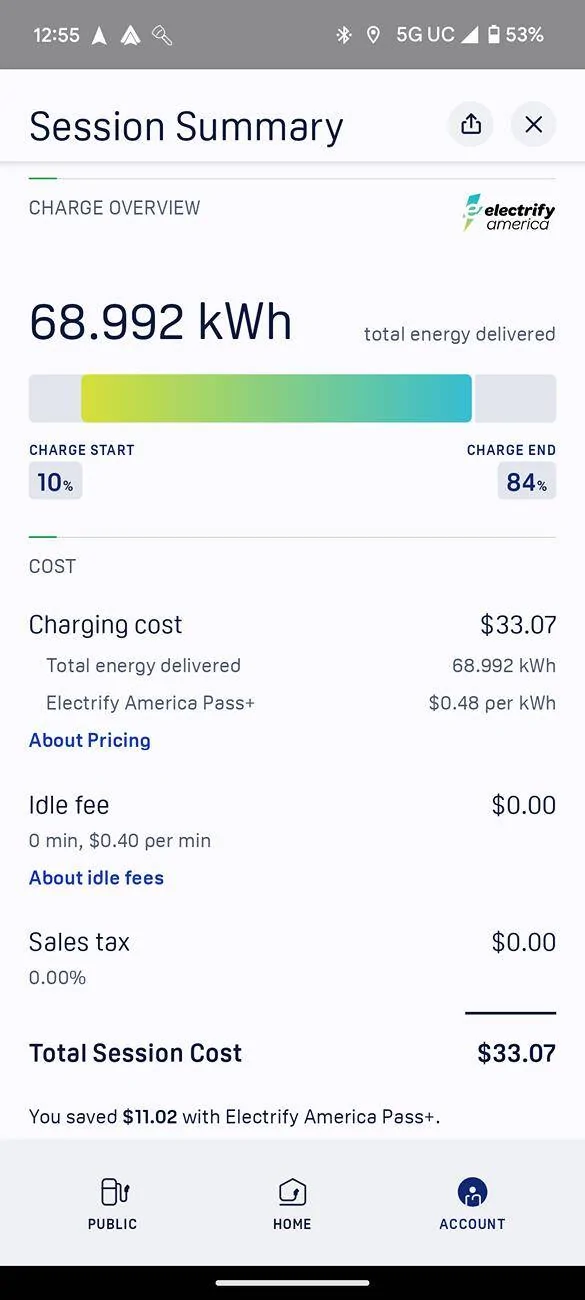 Ford Mustang Mach-E Preconditioning - charging Screenshot_20240908-125558
