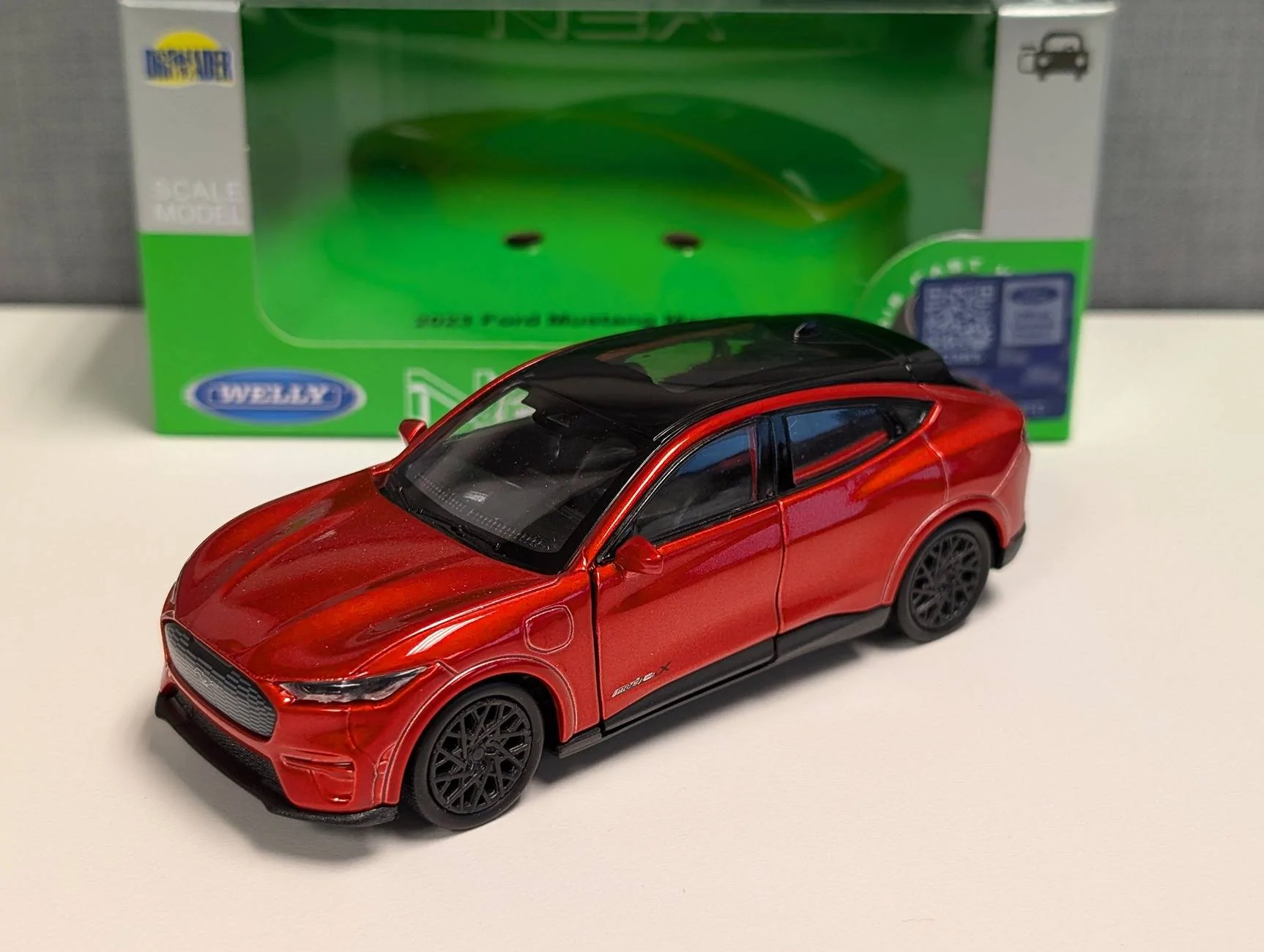 Ford Mustang Mach-E New 1:34 scale Mach-E GT from Welly Diecast PXL_20240909_210027499